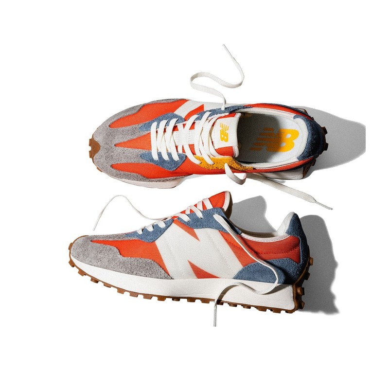 New balance outlet grey blue orange